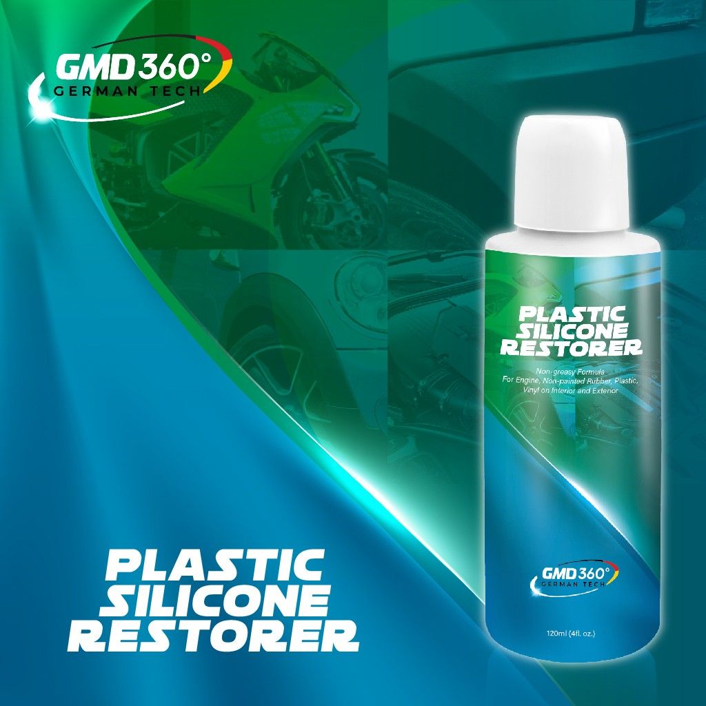 Plastic Silicone Restorer 120ml/4 fl.oz Non-Greasy Formula Long Lasting Protection