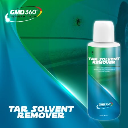 Tar Solvent Remover 120ml/4 fl.oz Clean Tar Spot, Road Grime, Bugs, Oil Grease and Tree Sap