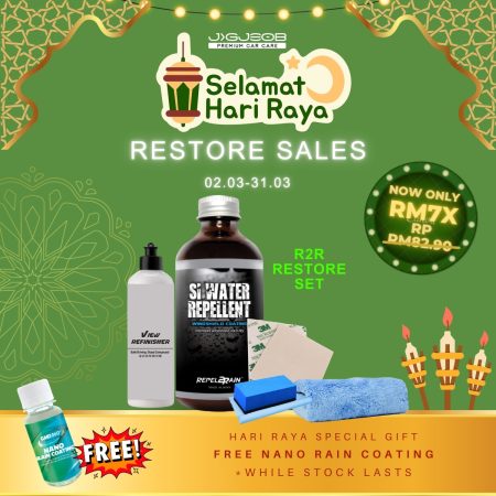 R2R Windscreen Coating (250ml) Hydrophobic Windscreen Liquid Glass Coating